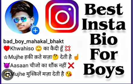 Instagram bio for boys Hindi